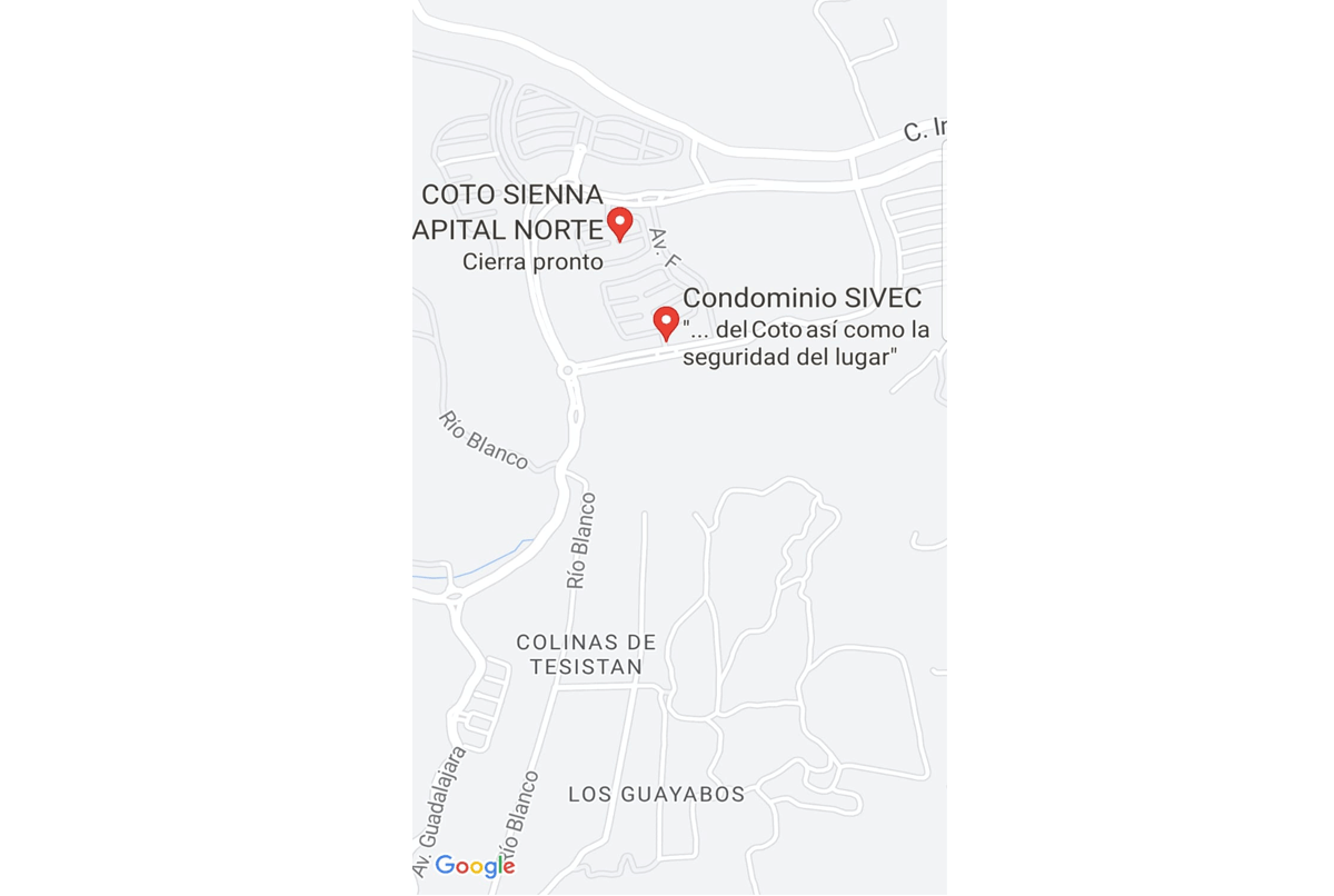 CAPITAL NORTE, COTO SIVEC